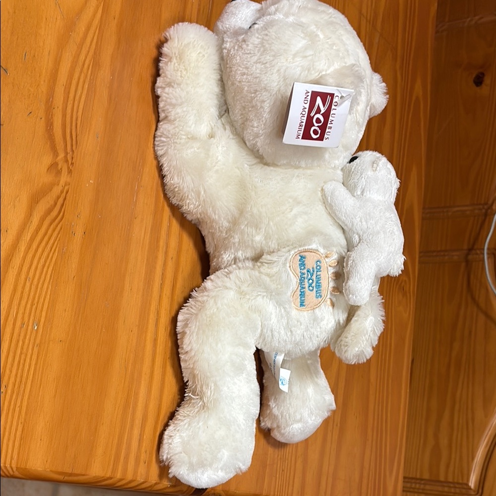 Soft White Plush Bear